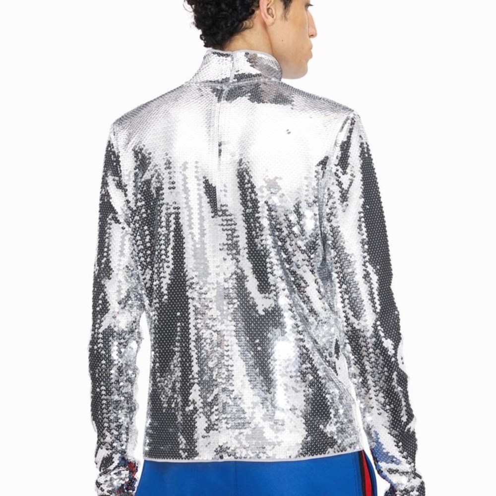 H&M Rabanne Sequined Shirt - Picture 4 of 7